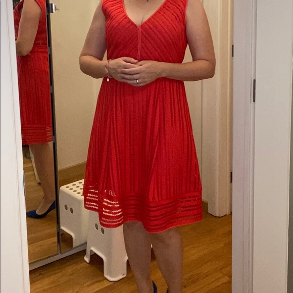 J Crew red dress-never worn - Picture 2 of 2